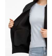 Бомбер унисекс Estado, черный