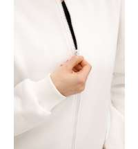 Бомбер унисекс Estado, молочно-белый