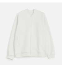 Бомбер унисекс Estado, молочно-белый