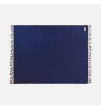 Плед Devika, синий с бежевым