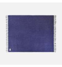 Плед Devika, синий с серым