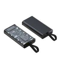 Внешний аккумулятор Wonder с фонариком, 10000 mAh