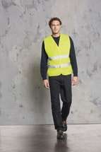 Жилет светоотражающий SECURE PRO, оранжевый неон