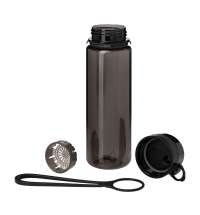 Бутылка для воды Como, черная