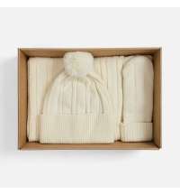 Набор Knit Beat, белый (молочный)