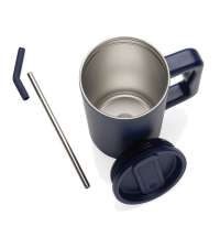 Термокружка Cube из переработанной стали RCS, 800 мл