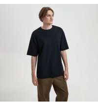 Футболка унисекс премиум AURA, черный