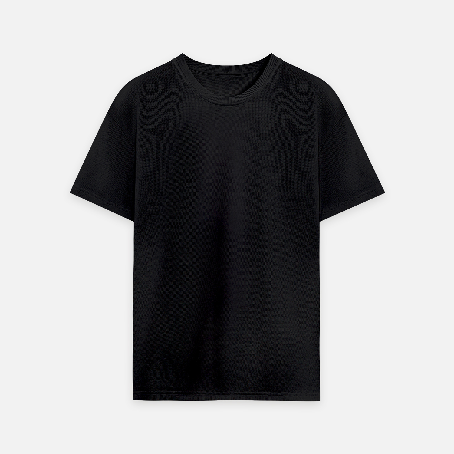 Футболка унисекс премиум AURA, 100% хлопок 200гр. черный, размер XL/2XL