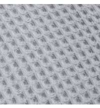 Плед вафельный Elenglect, светло-серый