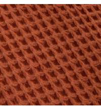 Плед вафельный Elenglect, оранжевый