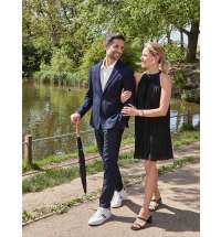 Зонт-трость Commissioner, черный