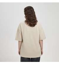 Футболка унисекс премиум AURA, бежевый