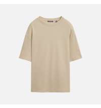 Футболка унисекс премиум AURA, 100% хлопок 200гр. бежевый, размер XL/2XL