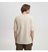 Футболка унисекс премиум AURA, 100% хлопок 200гр. бежевый, размер 3XL/4XL