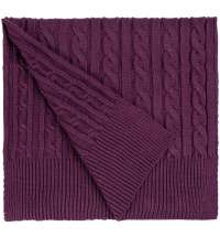 Шарф Heat Trick, баклажановый