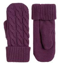 Варежки Heat Trick, баклажановые