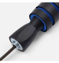 Беспроводная скакалка Silentino, черная с синим