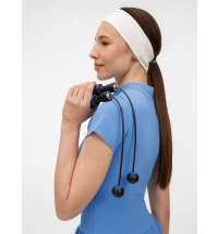 Беспроводная скакалка Silentino, черная с синим