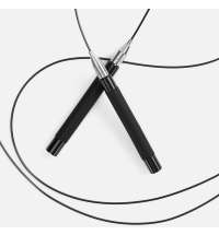 Скоростная скакалка Profi Comfi, черная