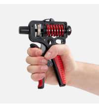 Эспандер кистевой пружинный Motive Power, черный с красным