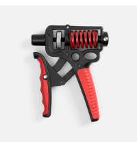 Эспандер кистевой пружинный Motive Power, черный с красным