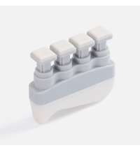 Эспандер кистевой FingerTap, серый с белым