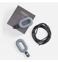 Мультифункциональная скакалка с эспандером Multi McFly, серая