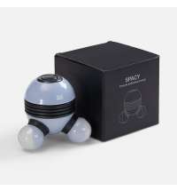 Ручной вибромассажер Spacy, серый с черным