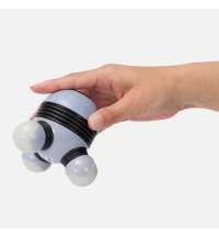 Ручной вибромассажер Spacy, серый с черным