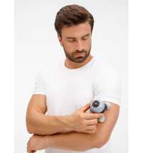 Ручной вибромассажер Spacy, серый с черным