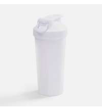 Спортивный шейкер Shake It Easy, белый