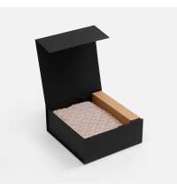 Коробка складная Quadra Fold, черная