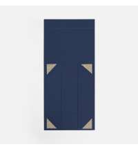 Коробка складная Quadra Fold, темно-синяя