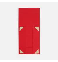 Коробка складная Quadra Fold, красная