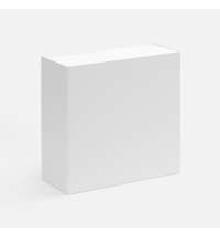 Коробка складная Quadra Fold, белая