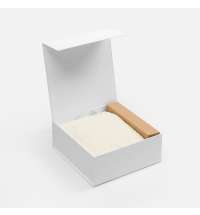 Коробка складная Quadra Fold, белая