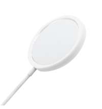 Беспроводное магнитное зарядное устройство Fomax 15W To Go, белый/белый