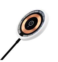 Беспроводное магнитное зарядное устройство Aphia 15W To Go, черный/белый