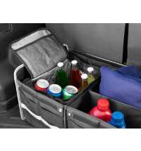 Органайзер в багажник с сумкой-холодильником Arranger, черный с серым
