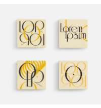 Набор из 4 печений Dream White