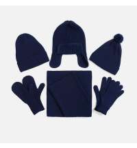 Шапка Catch Match, темно-синяя