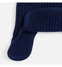 Шапка-ушанка Catch Match, темно-синяя