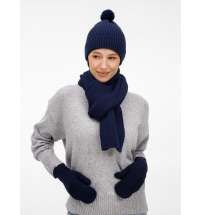 Шарф Catch Match, темно-синий