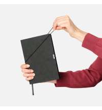 Ежедневник In Velour недатированный, черный