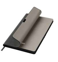 Ежедневник In Velour недатированный, черный