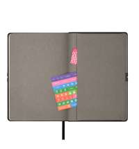 Ежедневник In Velour недатированный, черный