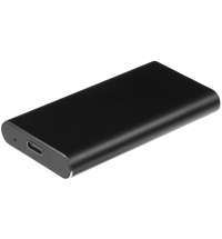 Портативный внешний диск SSD Uniscend Drop, 256 Гб, черный, без футляра