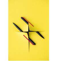 Шариковая ручка GrafeeX с красным клипом