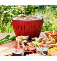 Угольный гриль Lotus Grill Classic, красный