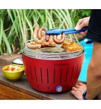 Угольный гриль Lotus Grill Classic, красный